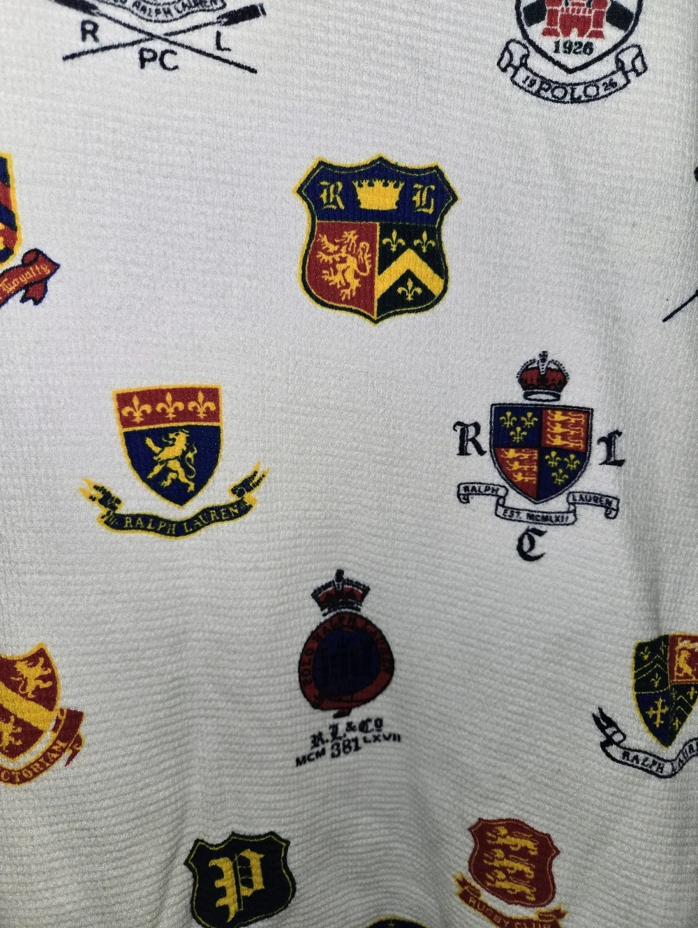 Polo Ralph Lauren white crewneck